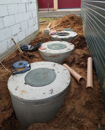Септики из бетонных колец под ключ в Мытищинском районе